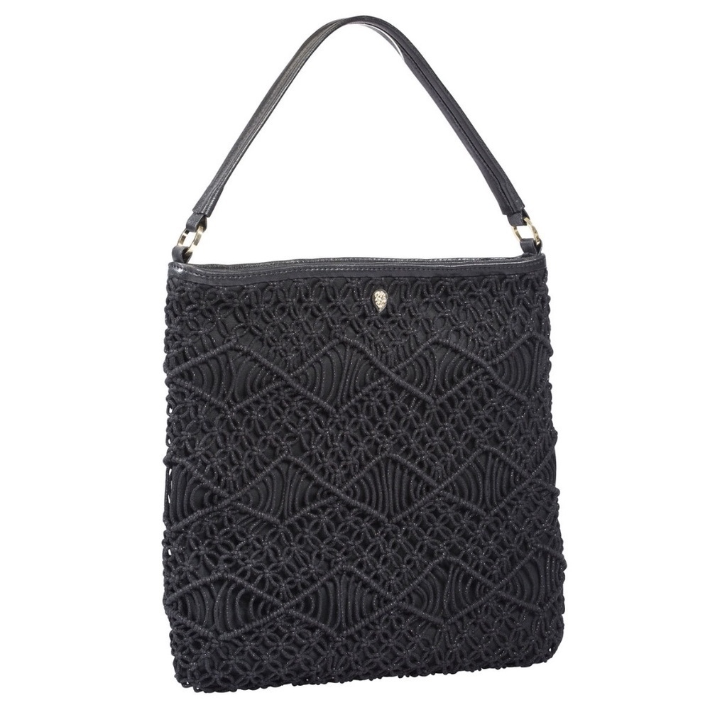 Helen Kaminski Loane Hobo Crochet Macreme Bag